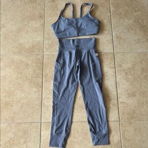 XS Vuori Blue Activewear Set